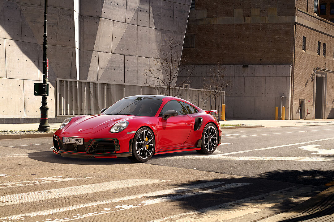 Maksimalna sloboda dizajna. TECHART predstavlja novi aerodinamički paket za Porsche 911 Turbo model.