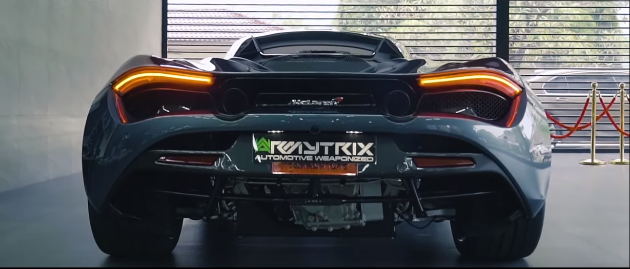 McLaren 720S opremljen Armytrix Valvetronic auspuhom – Roaring Beast