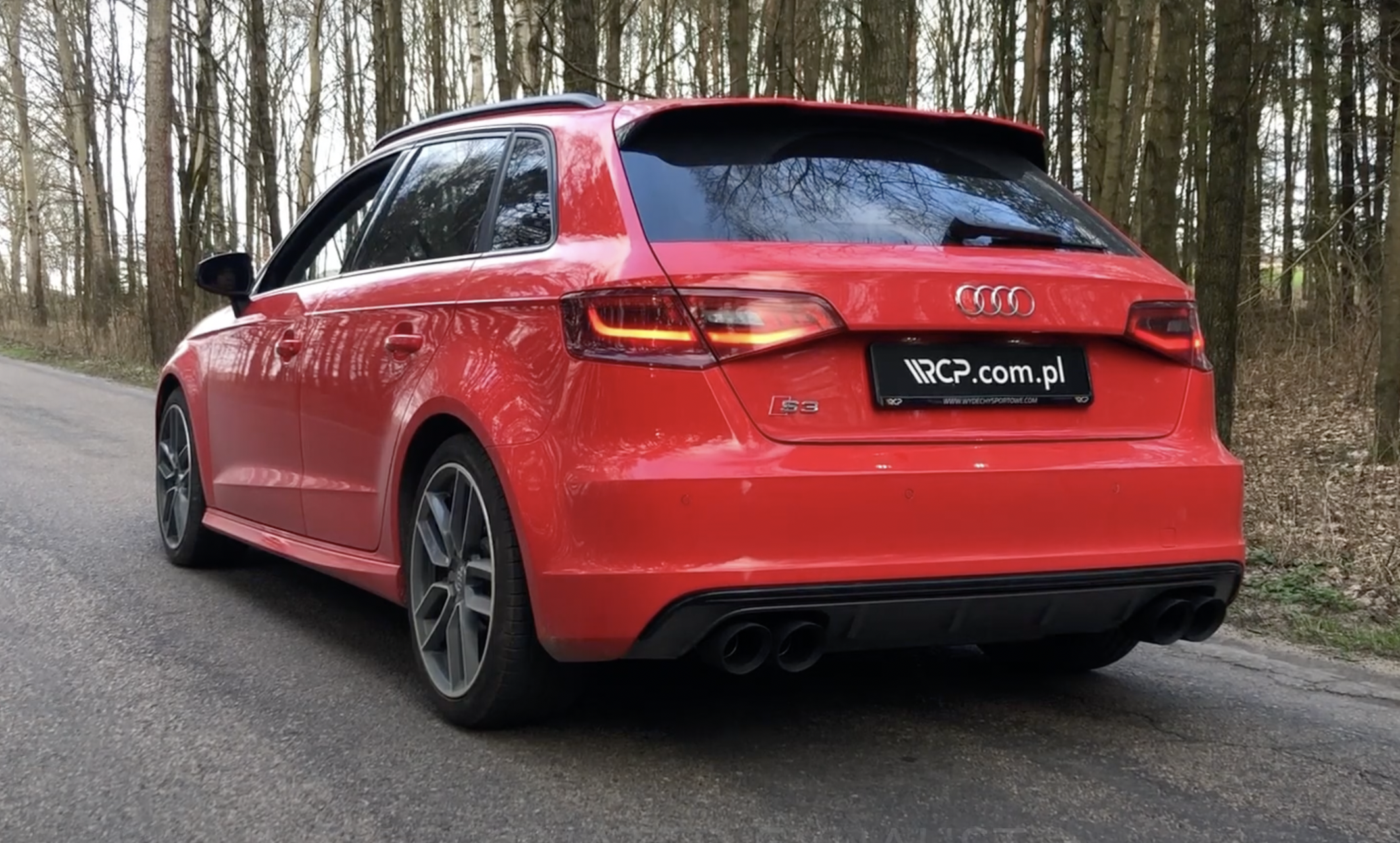 RCP exhaust Audi S3 8V
