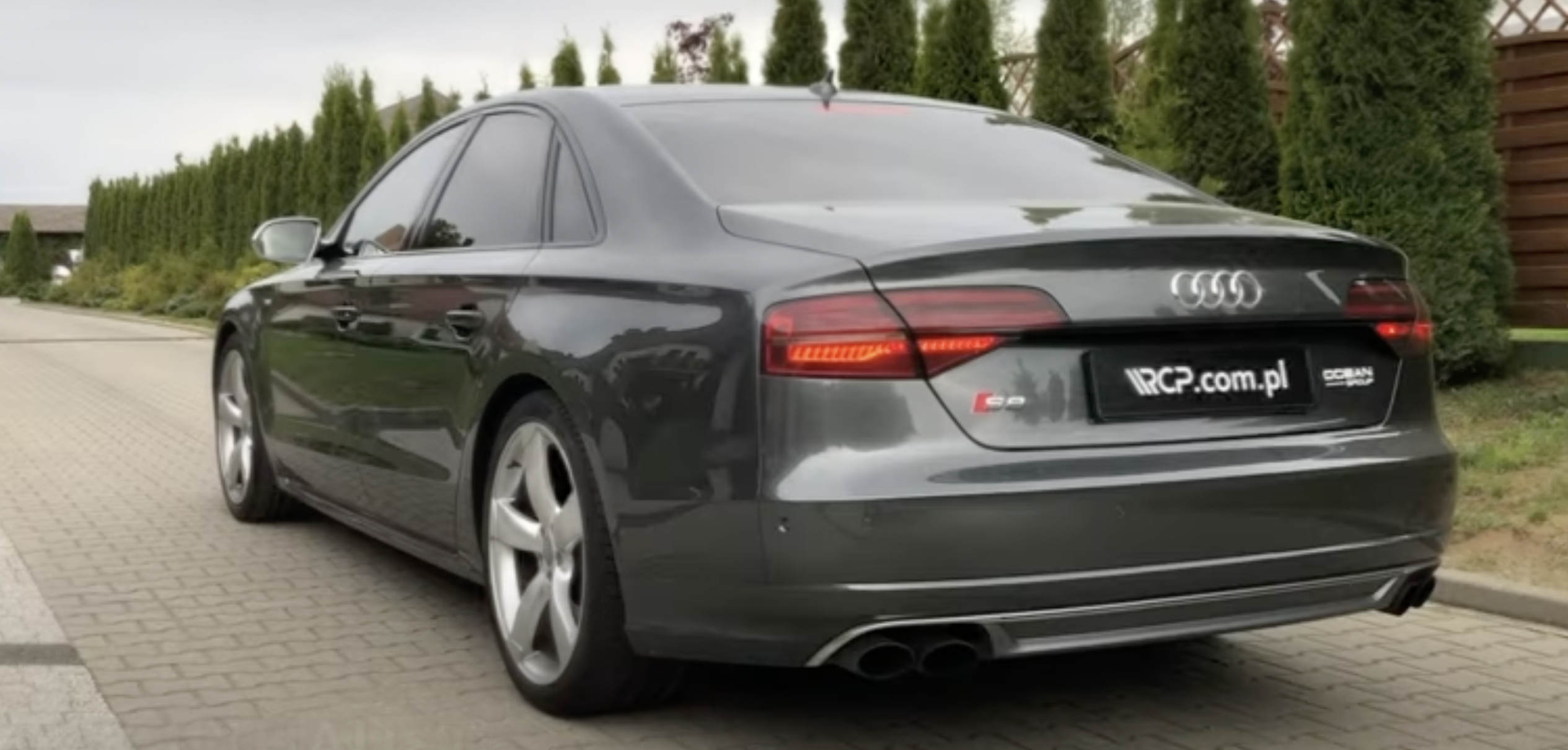 RCP exhaust Audi S8 D4