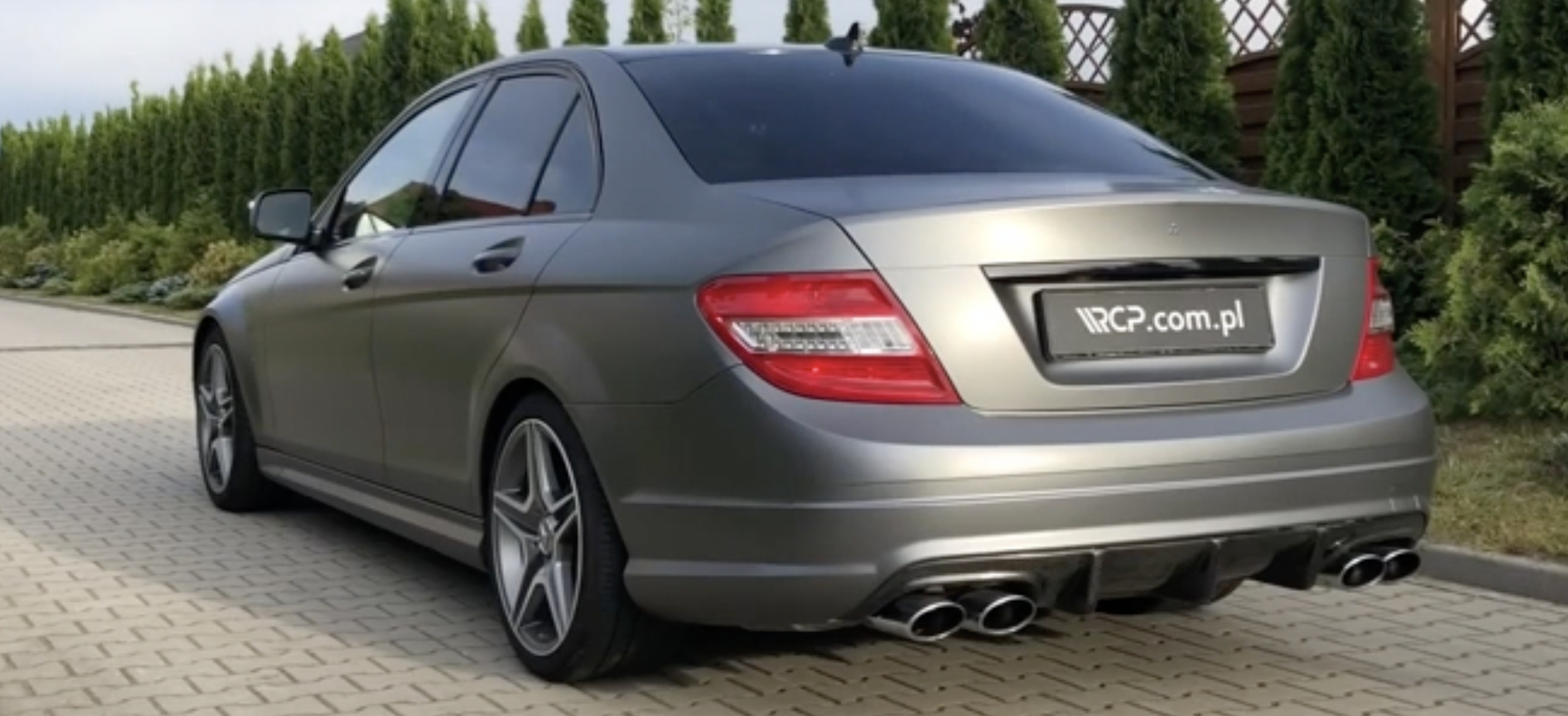 RCP Exhaust za Mercedes-Benz C63 AMG